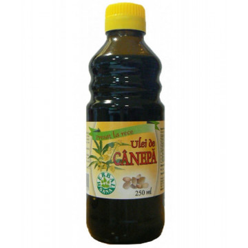 Ulei de Canepa presat la rece - 250 ml