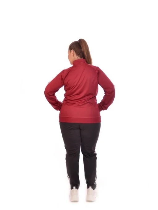 Дамски анцуг за едри жени бордо – plus size от Zani | Българско производство - Img 4