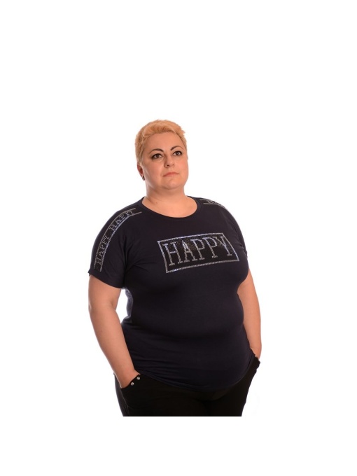 Дамска тениска PLUS SIZE - Макси размер - Img 2