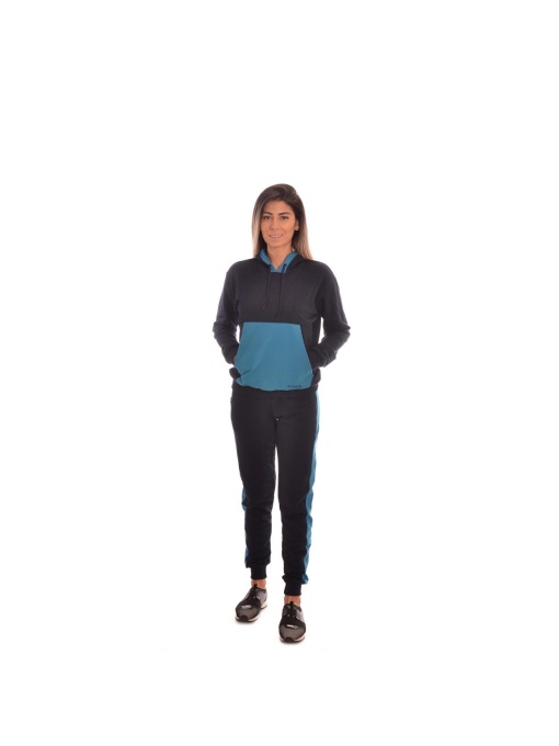 Дамски анцуг с цяло горнище и стеснено долнище с ластик. Български производител. - Img 3