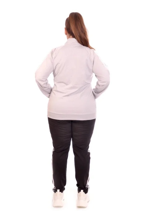 Макси спортен екип в сиво – дамски plus size от Zani | Българско производство - Img 2