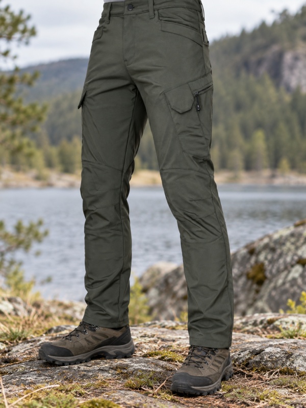 Тактически SOFTSHELL панталон – маслинено зелен - Img 2