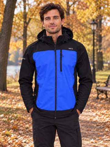 Мъжко яке с GORE-TEX в синьо