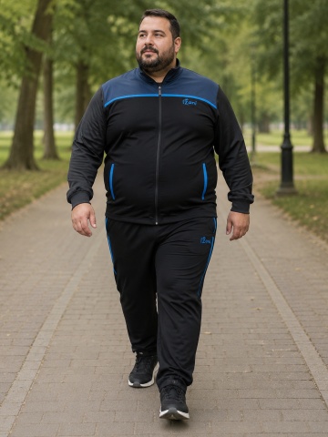 Нова есенна колекция - мъжки спортен екип в – горнище с цип и долнище