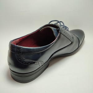 PANTOFI BARBATI ELEGANT piele ecologica ALBASTRU 7 - Img 3