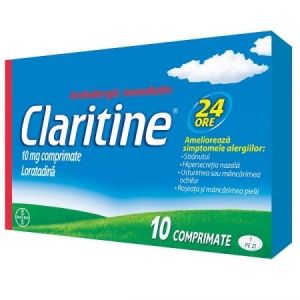 CLARITINE 10 mg x 10 COMPR. 10mg