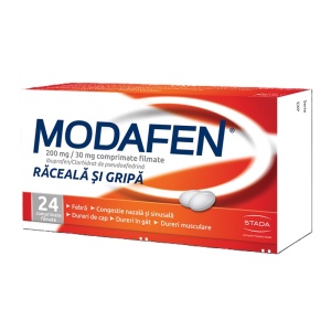 MODAFEN x 24 COMPR. FILM. 200mg 30mg