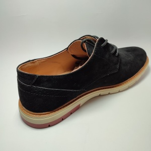 PANTOFI BARBATI CASUAL piele ecologica NEGRU - Img 4