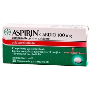 ASPIRIN CARDIO 100MG x 28comprimate