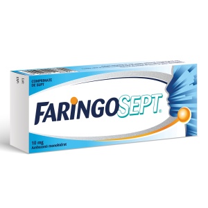 FARINGOSEPT 10 mg x 10 COMPR. DE SUPT 10 mg
