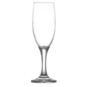 Set 6 PAHARE KOUROS Sampanie din sticla, tip Fluta 185ml, Kouros