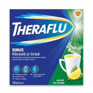 THERAFLU SINUS RACEALA SI GRIPA x 10 PULB. PT. SOL. ORALA