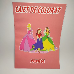 Carte de colorat printese