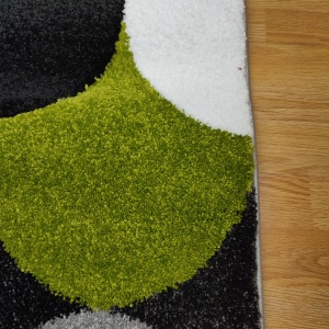 COVOR ROYAL 100 X 200 cm GRI VERDE NEGRU - Img 3