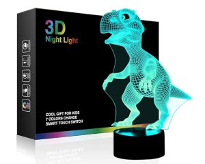 LAMPA DINO 3D