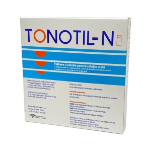 TONOTIL N x 10 PULB. + SOL. PT. SOL. ORALA
