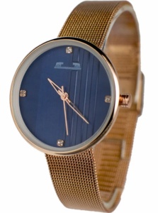 Ceas Dama Matteo Ferari Copper/Blue Casual I