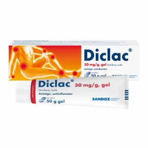 DICLAC 50 mg g GEL 50g