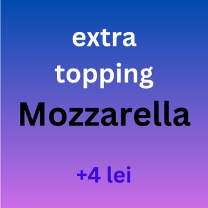 Extra Topping MOZZARELLA