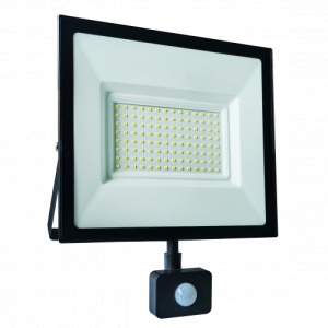 Proiector LED Ecoplanet Tablet + Senzor de mișcare, 50W IP65