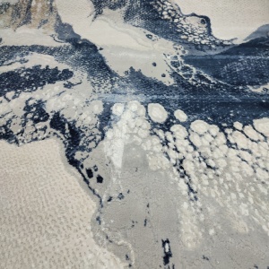 COVOR EVA 125 X 200 cm CREM ALBASTRU - Img 2