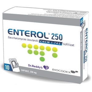 ENTEROL 250 x 10 CAPS. 250mg
