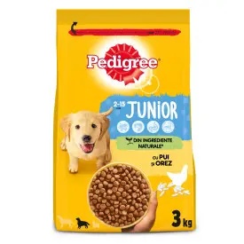 Pedigree Junior HRANA USCATA CAINI Pui CU Orez 3 kg
