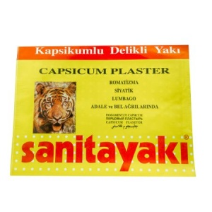 Plasture antireumatic cu ardei, 1 bucata, Sanitayaki - Img 2