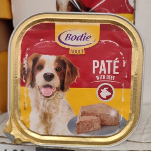 Hrana umeda pentru caini Bodie, Pate Vita, 300g - Img 2
