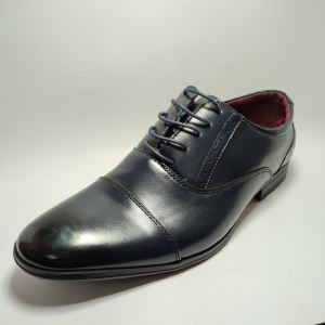 PANTOFI BARBATI ELEGANT piele ecologica ALBASTRU 7 - Img 2