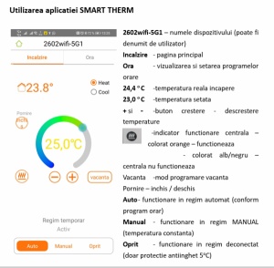 Termostat WiFi control ambient N20 HEIZTECH - Img 4