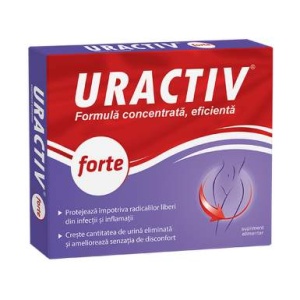 Uractiv Forte, 10 capsule, Uractiv