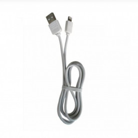 Cablu de incarcare si sincronizare pentru Apple iPhone cu mufa Lightning, lungime 1 m, Original Maxcell, alb - Img 2