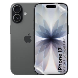 Folie de protectie ecran pentru iPhone 17, din silicon , Perfect fit, TPU, acopera tot ecranul, transparenta