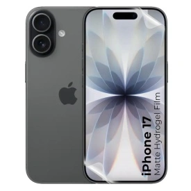 Folie de protectie ecran pentru iPhone 17, din silicon , Perfect fit, TPU, acopera tot ecranul, transparenta
