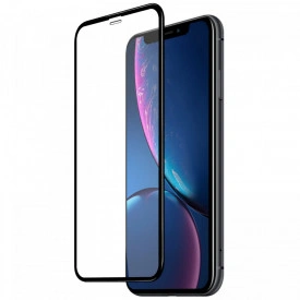 Folie din sticla securizata pentru iphone 11, protectie completa a ecranului si claritate HD