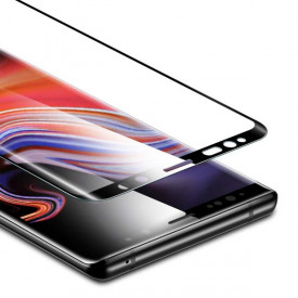 Folie protectie din sticla Samsung Galaxy Note 9, full cover, full glue, lipici pe tot ecranul, case friendly, 3D - Img 3