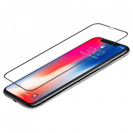 Folie sticla iPhone X/Xs pe tot ecranul, Full Glue - Img 4