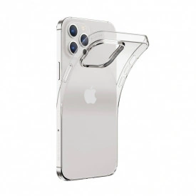 Husa Apple iPhone 12/12 Pro, ultra slim, silicon, transparent