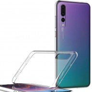 Husa Huawei P 20, ultra slim silicon Transparent - Img 2