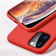 Husa iPhone XI Pro Max, iPhone 11 Pro Max ultra slim silicon Rosu - Img 2