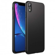 Husa iPhone XR ultra slim silicon, Negru