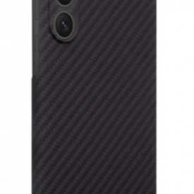 Husa protectie din Kevlar pentru Samsung Galaxy S23 Plus, din Fibra de Carbon, isag