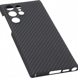Husa protectie din Kevlar pentru Samsung Galaxy S23 ultra, din Fibra de Carbon, isag