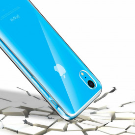 husa fata spate iphone XR, transparenta