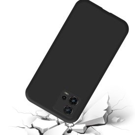 Husa protectie pentru Motorola Moto G84, slim, silicon Negru cu interior din microfibra, protectie camera, protectie ecran - Img 6