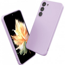 husa silicon si catifea samsung s23  mov planetphone