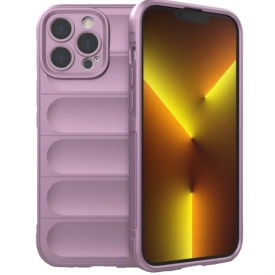 Husa protectie Wave style, compatibila cu iPhone 14 Pro Max, antisoc, silicon Mov, interior din microfibra, anti-alunecare, protectie camera, protectie ecran