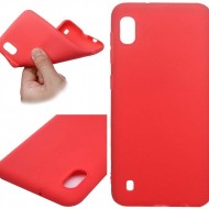 Husa Samsung Galaxy A10 ultra slim silicon Rosu