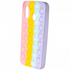 husa antistres multicolor pop up roz SAMSUNG A20e, planetphone 